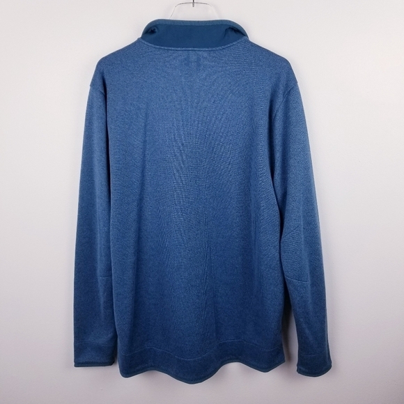 Under Armour ColdGear Golf Water-Resistant Collared Pullover Blue NWT size XL - Picture 2 of 13